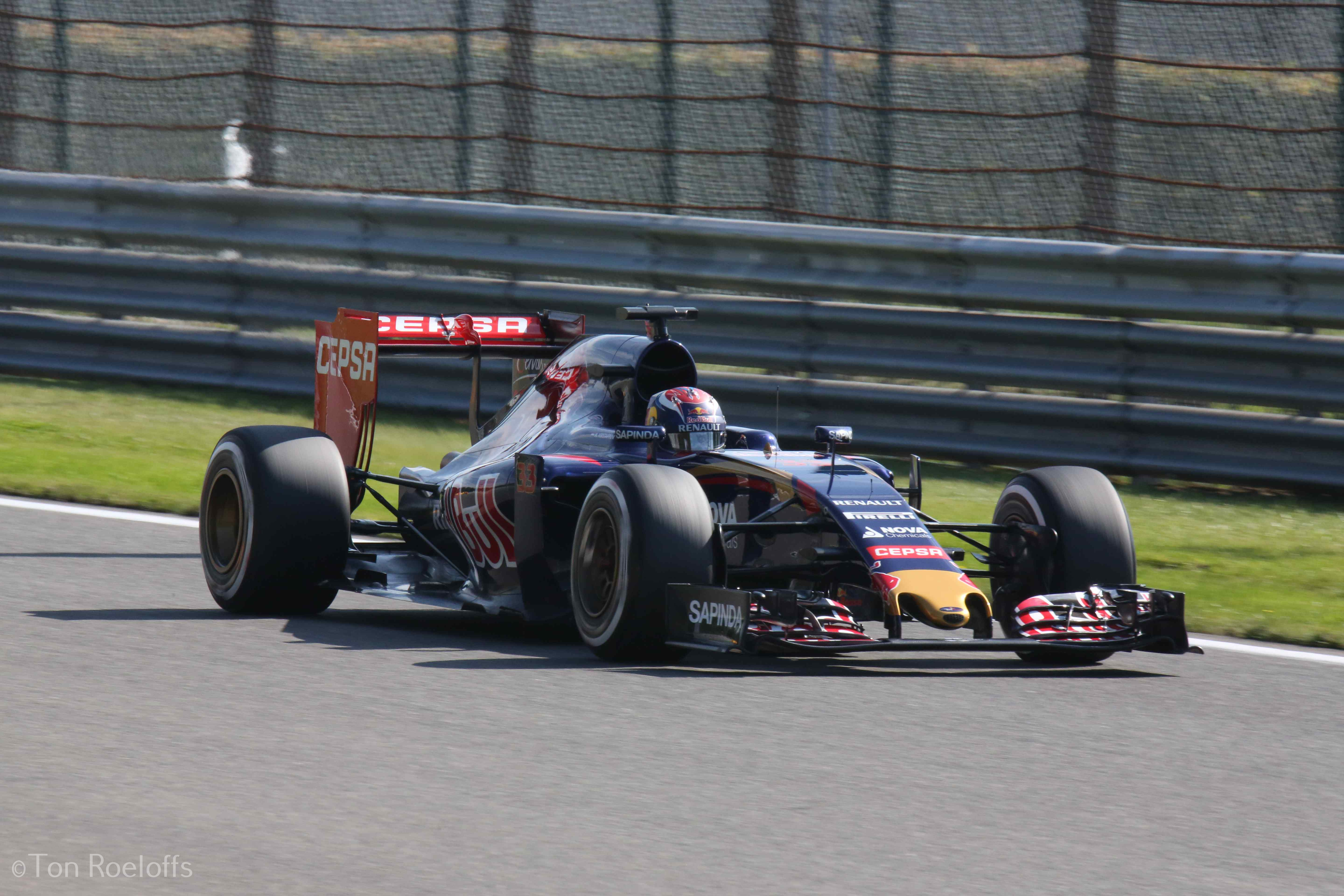 Vettel verremt zich